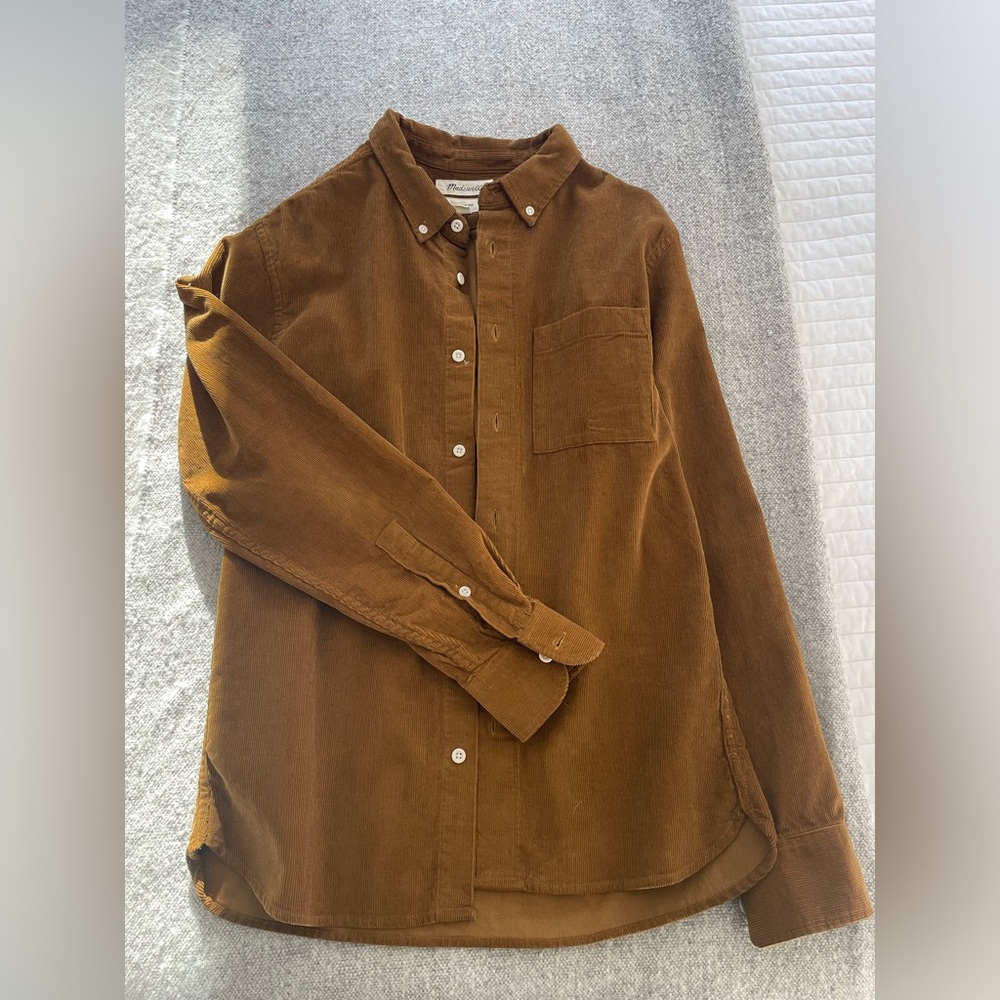 Madewell corduroy button down